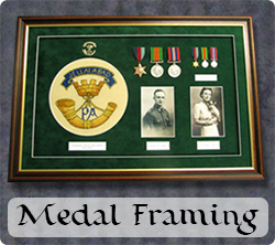 Medal Framing